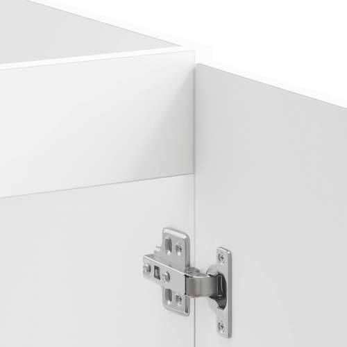Donji ormarić za Lavabo - Umivaonik Lucca bijeli konstruirano drvo - Bijela 1 1 x donji ormarić (2 vrata) 80 cm Cijena