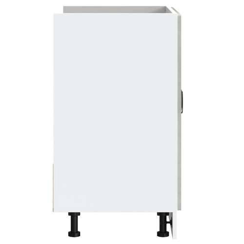 Donji ormarić za Lavabo - Umivaonik Lucca boja betona konstruirano drvo - Beton siva 80 x 46 x 81.5 cm 1 1x bottom cabinet (2 do Cijena