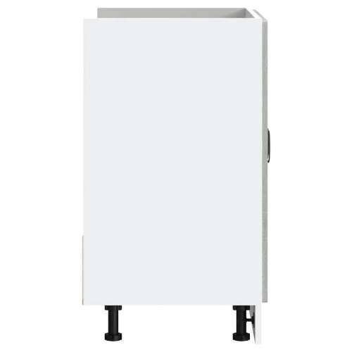 Donji ormarić za Lavabo - Umivaonik Lucca boja hrasta konstruirano drvo - Sivi hrast sonoma 1 1 x donji ormarić (2 vrata) 80 cm Cijena