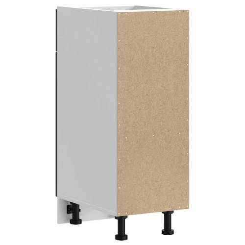 Donji kuhinjski ormarić Lucca crni konstruirano drvo - Crna 30 x 46 x 81.5 cm 1 1x bottom cabinet (1 door 1 drawer) Cijena