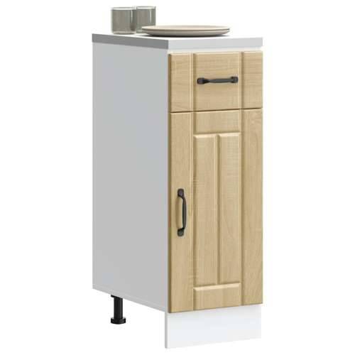 Donji kuhinjski ormarić Lucca boja hrasta konstruirano drvo - sonoma hrast 30 x 46 x 81.5 cm 1 1x bottom cabinet (1 door 1 drawe Cijena