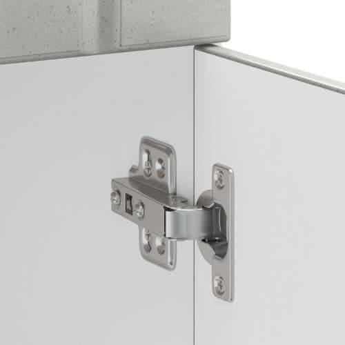 Donji kuhinjski ormarić Lucca boja betona konstruirano drvo - Beton siva 50 x 46 x 81.5 cm 1 1x bottom cabinet (1 door 1 drawer) Cijena