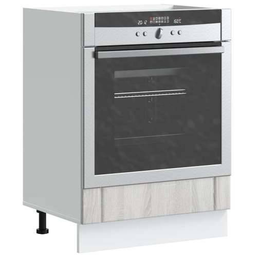 Ormarić za pećnicu Lucca boja hrasta konstruirano drvo - Sivi hrast sonoma 1 1 x ormarić za pećnicu 60 cm Cijena