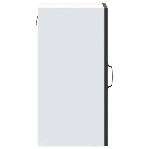 Kuhinjski zidni ormarić sa staklenim vratima Lucca crni - Crna 1 1 x zidni stakleni ormarić (1 vrata) 40 cm Cijena