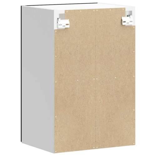 Kuhinjski zidni ormarić sa staklenim vratima Lucca crni - Crna 1 1 x zidni stakleni ormarić (1 vrata) 40 cm Cijena