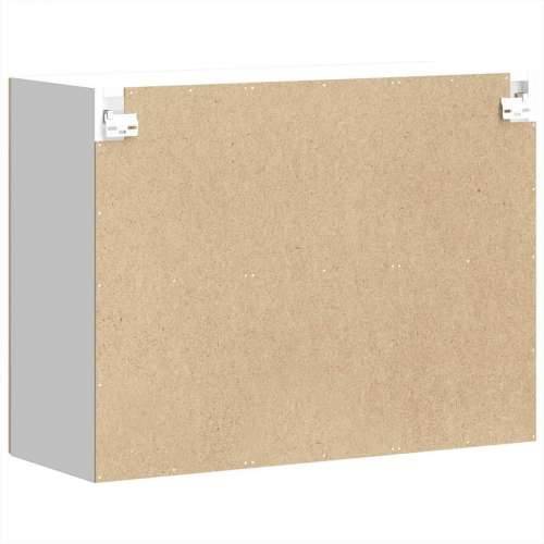 Kuhinjski zidni ormarić sa staklenim vratima Lucca boja hrasta - sonoma hrast 1 1 x zidni stakleni ormarić (2 vrata) 80 cm Cijena