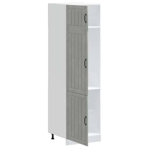 Kuhinjski ormarić Lucca boja betona konstruirano drvo - Beton siva 60 x 57 x 207 cm 1 1x cupboard Cijena