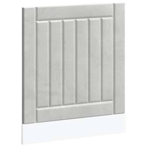 Ploča za perilicu posuđa Lucca boja betona konstruirano drvo - Beton siva 60 x 1.5 x 67 cm 1 1x dishwasher panel Cijena