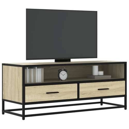 TV ormarić boja hrasta sonome 100x34,5x40 cm konstruirano - sonoma hrast 1 100 cm Cijena