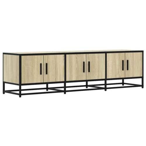 TV ormarić Sonoma hrast 150x35x41 cm Konstruirano drvo i metal - sonoma hrast 1 150 cm Cijena