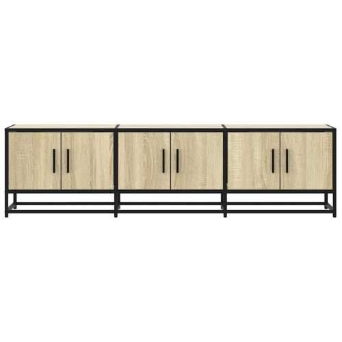 TV ormarić Sonoma hrast 150x35x41 cm Konstruirano drvo i metal - sonoma hrast 1 150 cm Cijena