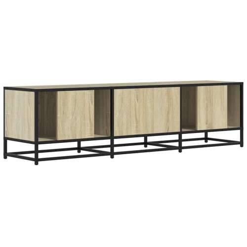 TV ormarić Sonoma hrast 150x35x41 cm Konstruirano drvo i metal - sonoma hrast 1 150 cm Cijena