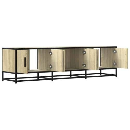 TV ormarić Sonoma hrast 150x35x41 cm Konstruirano drvo i metal - sonoma hrast 1 150 cm Cijena