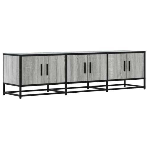 TV ormarić sivi Sonoma 150x35x41 cm Konstruirano drvo i metal - Sivi hrast sonoma 1 150 cm Cijena