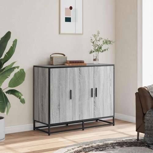 Komoda Siva Sonoma 94x35x76 cm Konstruirano drvo - Sivi hrast sonoma 1 Cijena
