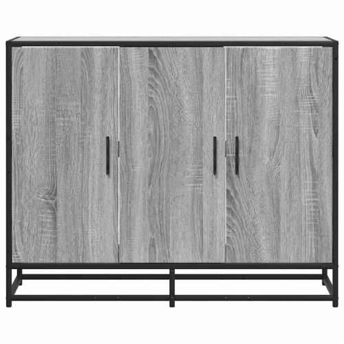 Komoda Siva Sonoma 94x35x76 cm Konstruirano drvo - Sivi hrast sonoma 1 Cijena
