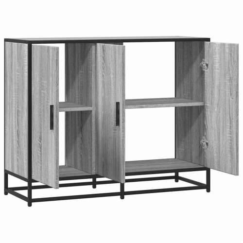 Komoda Siva Sonoma 94x35x76 cm Konstruirano drvo - Sivi hrast sonoma 1 Cijena