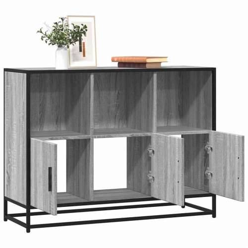 Komoda Siva Sonoma 100x35x76 cm Konstruirano drvo - Sivi hrast sonoma 1 Cijena
