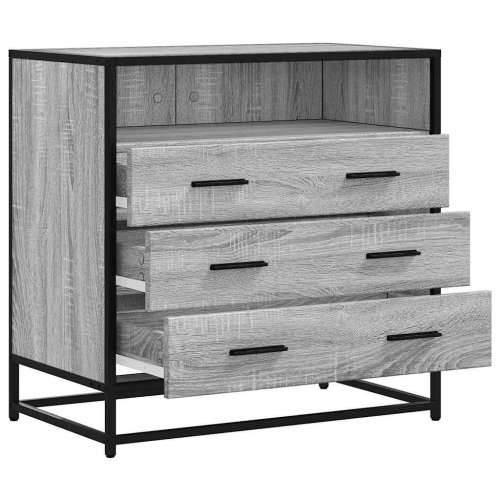 Ormarić s ladicama Siva Sonoma 70x41x70 cm Konstruirano drvo - Sivi hrast sonoma 1 Cijena