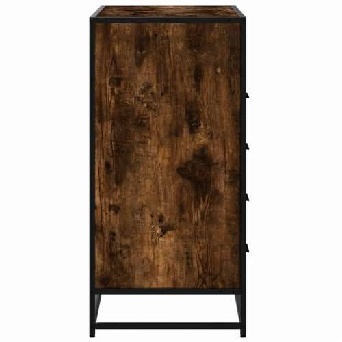 Ormar s ladicama dimljeni hrast 70x41x83,5 cm konstruirano drvo - Dimljeni hrast 1 Cijena