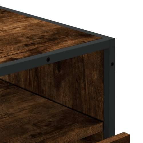 Ormar s ladicama dimljeni hrast 70x41x83,5 cm konstruirano drvo - Dimljeni hrast 1 Cijena