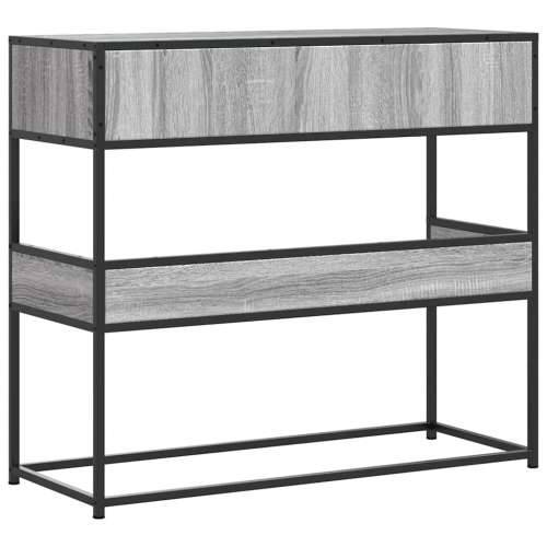 Konzolni stol boja hrasta 90x35x80 cm konstruirano drvo - Sivi hrast sonoma 1 Cijena