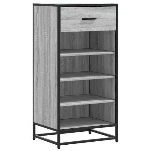 Stalak za cipele boja hrasta 48x38x97,5 cm konstruirano drvo - Sivi hrast sonoma 1 4 Cijena