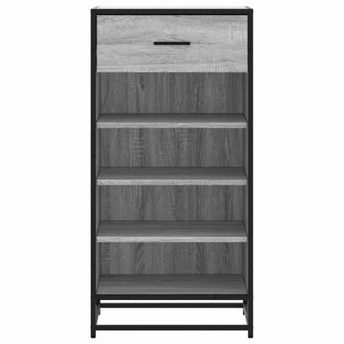 Stalak za cipele boja hrasta 48x38x97,5 cm konstruirano drvo - Sivi hrast sonoma 1 4 Cijena