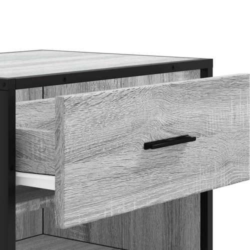Stalak za cipele boja hrasta 48x38x97,5 cm konstruirano drvo - Sivi hrast sonoma 1 4 Cijena