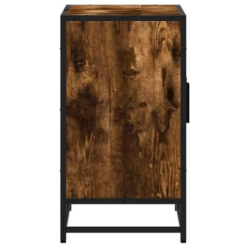 Kupaonski ormarić za Lavabo - Umivaonik boja hrasta 90x33x60 cm drveni - Dimljeni hrast 1 Cijena