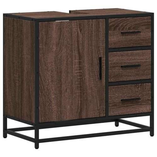 Kupaonski ormarić za Lavabo - Umivaonik smeđi hrast 65x33x60 cm - Smeđi hrast 1 Cijena