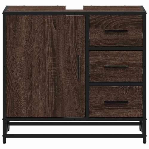 Kupaonski ormarić za Lavabo - Umivaonik smeđi hrast 65x33x60 cm - Smeđi hrast 1 Cijena
