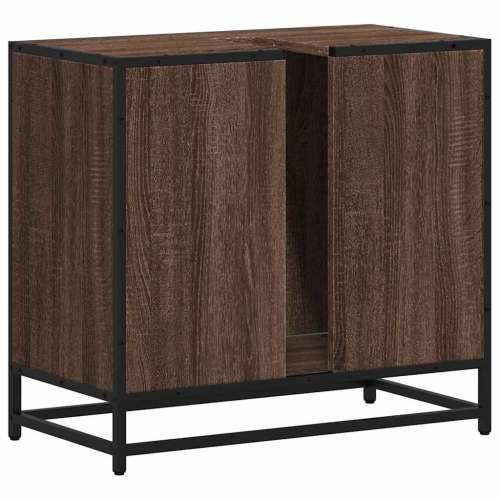 Kupaonski ormarić za Lavabo - Umivaonik smeđi hrast 65x33x60 cm - Smeđi hrast 1 Cijena