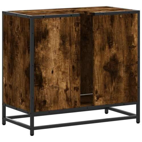 Kupaonski ormarić za Lavabo - Umivaonik dimljeni hrast 65x33x60 cm - Dimljeni hrast 1 Cijena