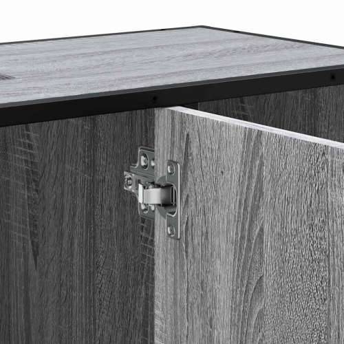 Kupaonski ormarić za Lavabo - Umivaonik boja hrasta 80x33x60 cm drveni - Sivi hrast sonoma 1 Cijena