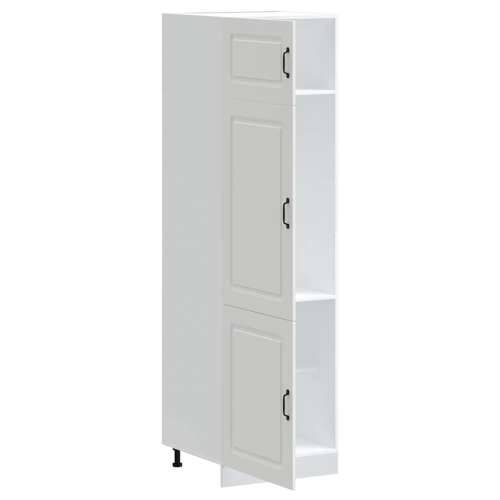 Kuhinjski ormarić Kalmar bijeli konstruirano drvo - Bijela 60 x 57 x 207 cm 1 1x cupboard Cijena