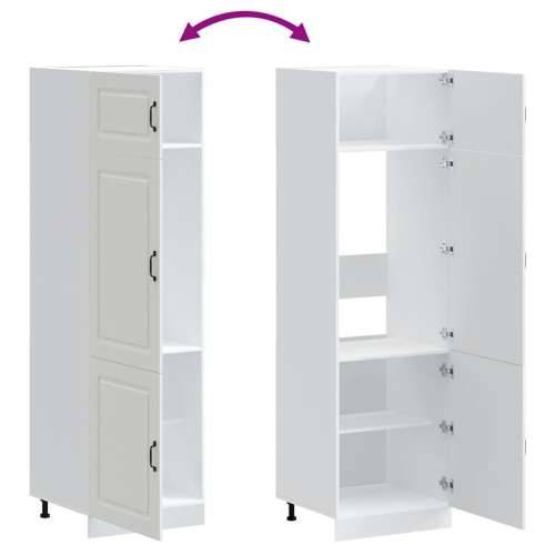 Kuhinjski ormarić Kalmar bijeli konstruirano drvo - Bijela 60 x 57 x 207 cm 1 1x cupboard Cijena