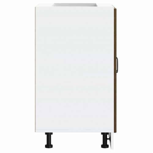 Donji ormarić za Lavabo - Umivaonik Lucca boja hrasta konstruirano drvo - Smeđi hrast 1 1 x donji ormarić (2 vrata) 60 cm Cijena