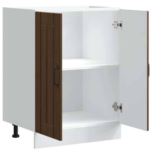 Donji ormarić za Lavabo - Umivaonik Lucca boja hrasta konstruirano drvo - Smeđi hrast 1 1 x donji ormarić (2 vrata) 60 cm Cijena