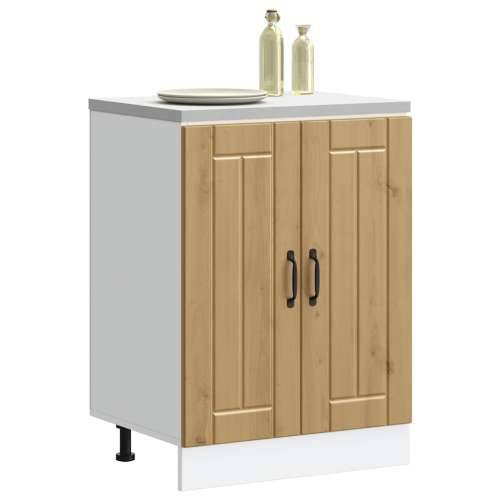 Donji ormarić za Lavabo - Umivaonik Lucca boja hrasta konstruirano drvo - hrast artisan 1 1 x donji ormarić (2 vrata) 60 cm Cijena