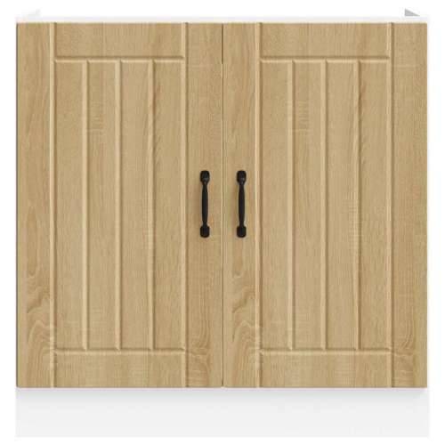 Donji ormarić za Lavabo - Umivaonik Lucca boja hrasta konstruirano drvo - sonoma hrast 1 1 x donji ormarić (2 vrata) 80 cm Cijena
