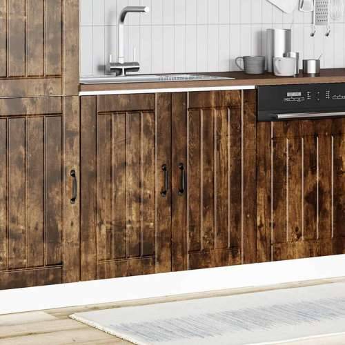 Donji ormarić za Lavabo - Umivaonik Lucca boja hrasta konstruirano drvo - Dimljeni hrast 1 1 x donji ormarić (2 vrata) 80 cm Cijena