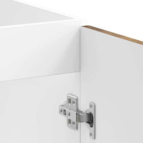 Donji ormarić za Lavabo - Umivaonik Lucca boja hrasta konstruirano drvo - Dimljeni hrast 1 1 x donji ormarić (2 vrata) 80 cm Cijena