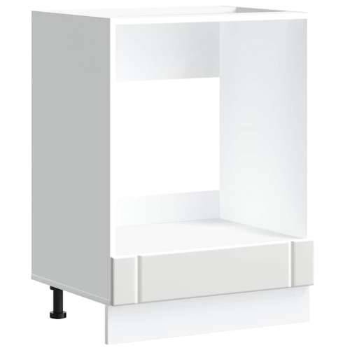 Ormarić za pećnicu Lucca bijeli konstruirano drvo - Bijela 1 1 x ormarić za pećnicu 60 cm Cijena