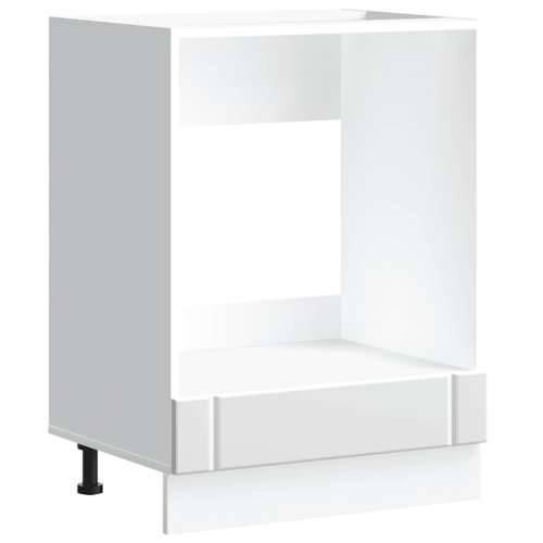 Ormarić za pećnicu Lucca bijeli konstruirano drvo - Bijela 1 1 x ormarić za pećnicu 60 cm Cijena