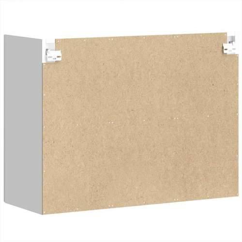 Kuhinjski zidni ormarić sa staklenim vratima Lucca bijeli - Bijela 1 1 x zidni stakleni ormarić (2 vrata) 80 cm Cijena