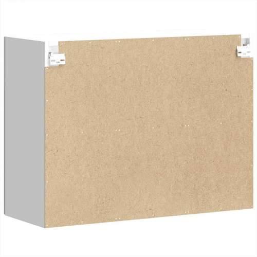 Kuhinjski zidni ormarić sa staklenim vratima Lucca boja betona - Beton siva 1 1 x zidni stakleni ormarić (2 vrata) 80 cm Cijena