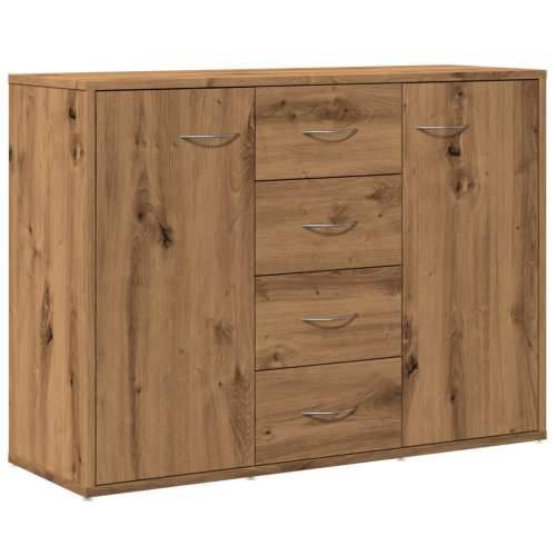 Komoda boja hrasta artisan 88x30x64 cm od konstruiranog drva - hrast artisan 1 Cijena