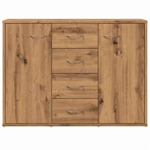 Komoda boja hrasta artisan 88x30x64 cm od konstruiranog drva - hrast artisan 1 Cijena