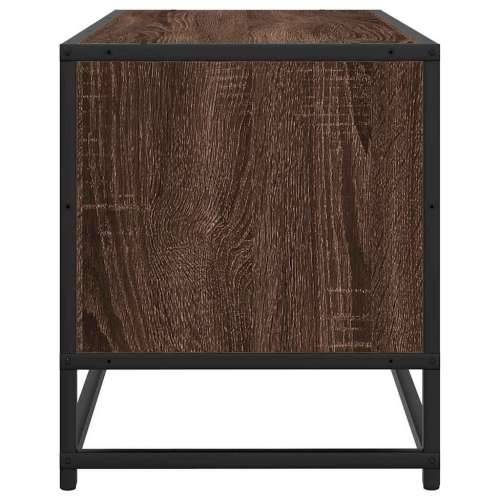 TV ormarić boja smeđeg hrasta 100x34,5x40 cm konstruirano - Smeđi hrast 1 100 cm Cijena